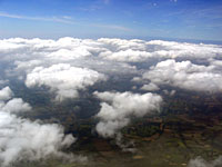 hat's how UK looks when you are landing at Gatwick